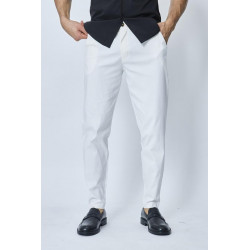 Pantalon Habillé Blanc