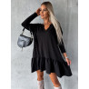 Robe Noire Evasée