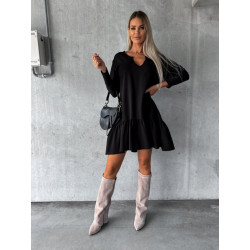 Robe Noire Evasée