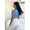 Crop Top Bleu