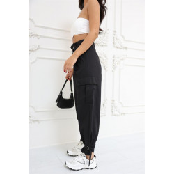 Pantalon Cargo Noir