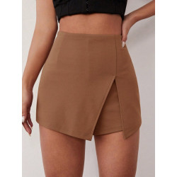 Jupe-Short Marron