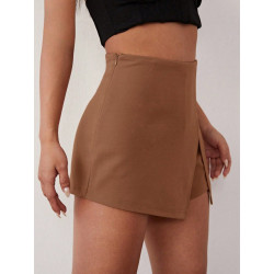 Jupe-Short Marron