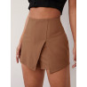 Jupe-Short Marron