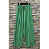 Pantalon Fluide Vert