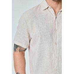 Chemise Lin Beige