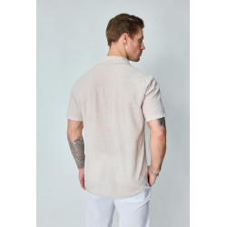 Chemise Lin Beige